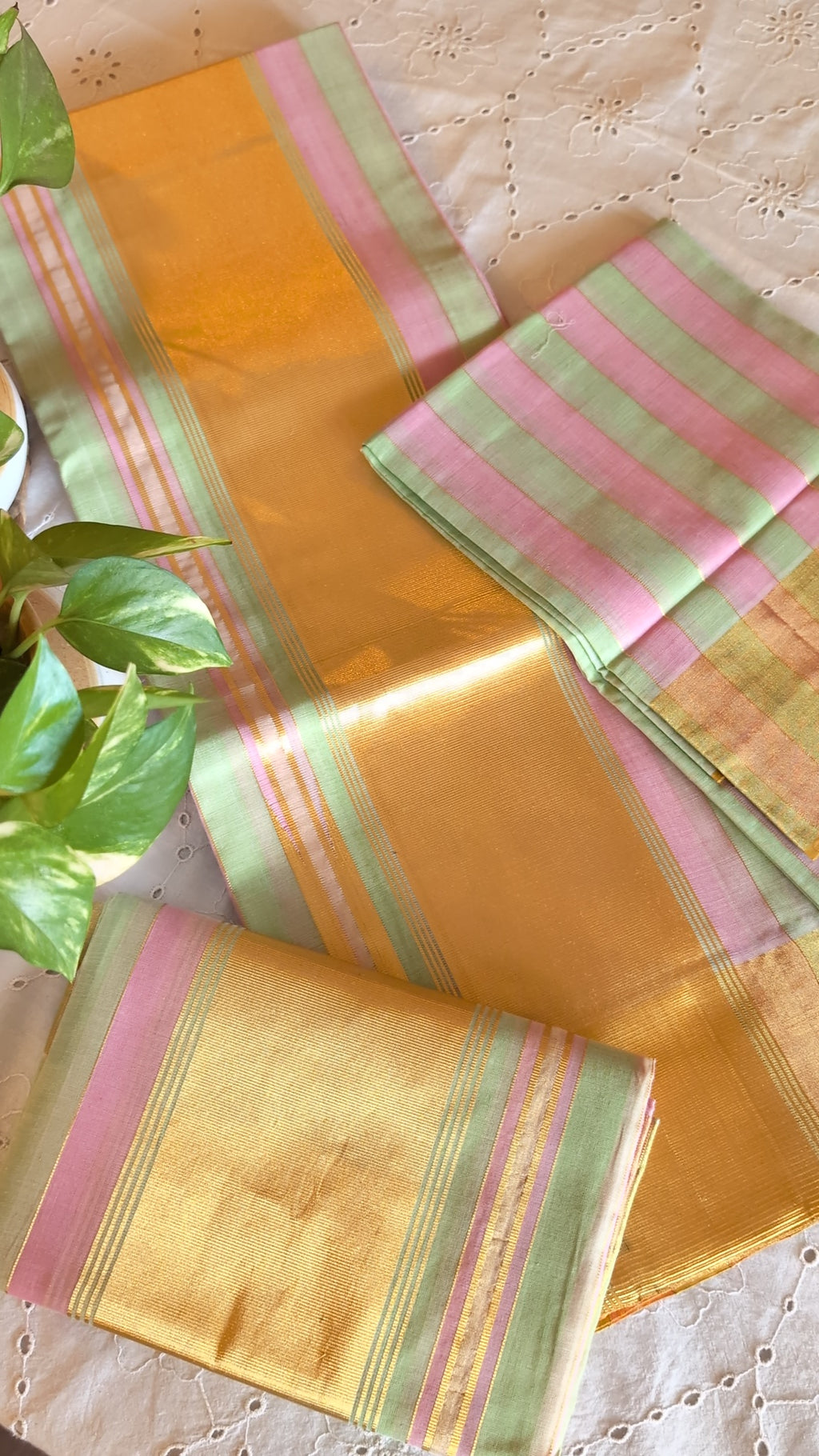 Pure handloom set mundu