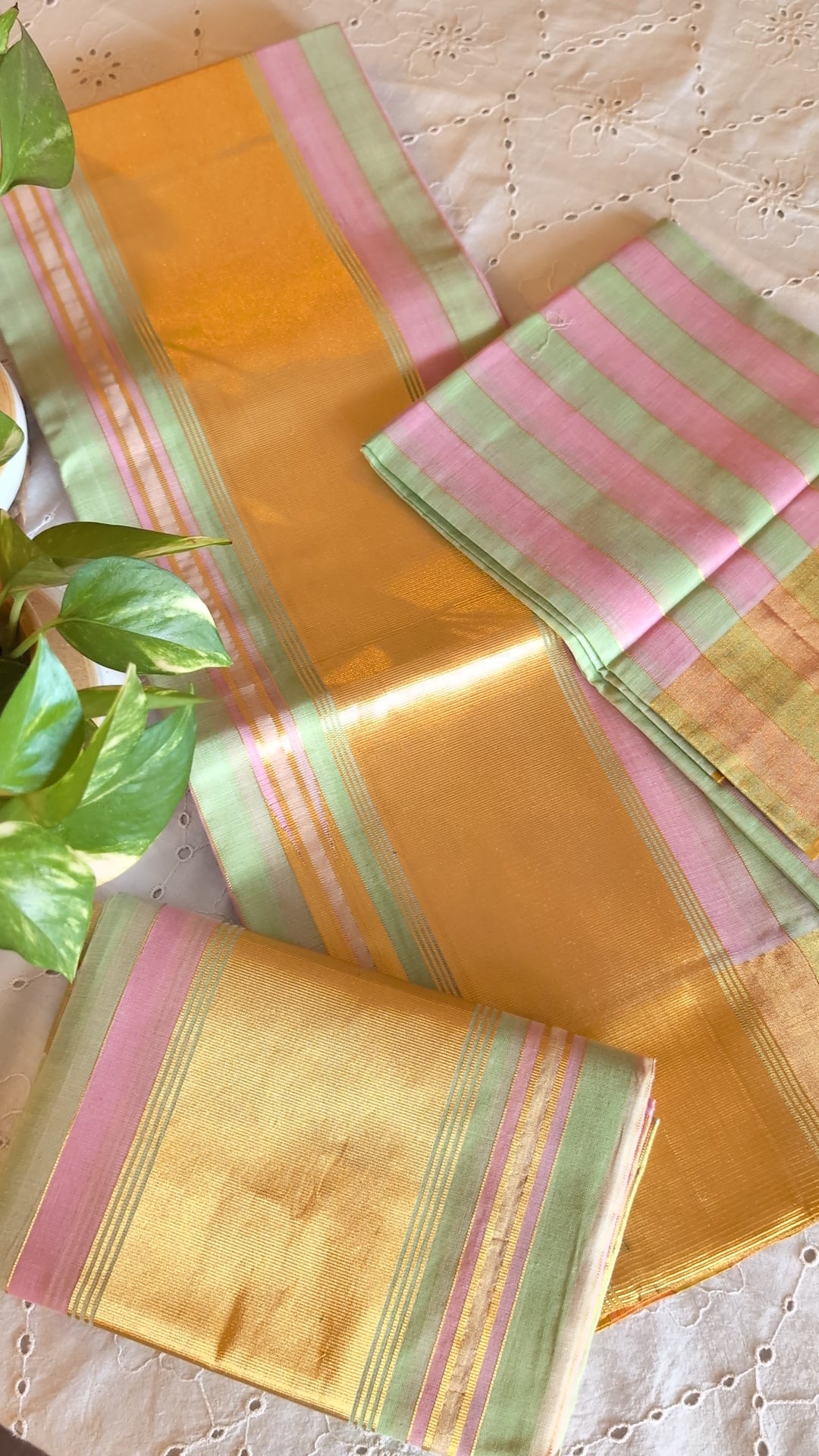 Pure handloom set mundu