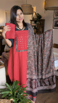 Cotton set with designed yoke