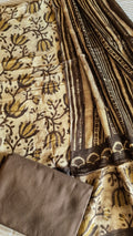 Modal silk vanaspati ajrakh set