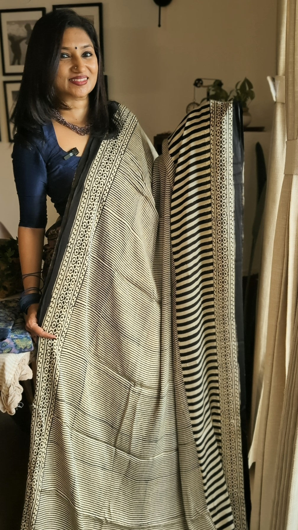 Modal silk classic  printed saree