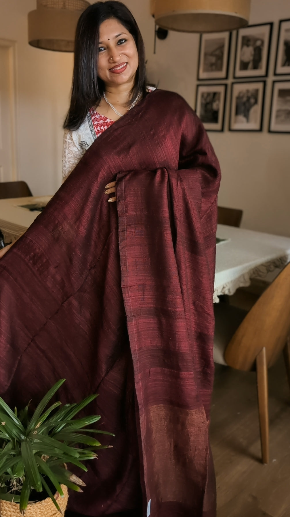 Matka silk saree