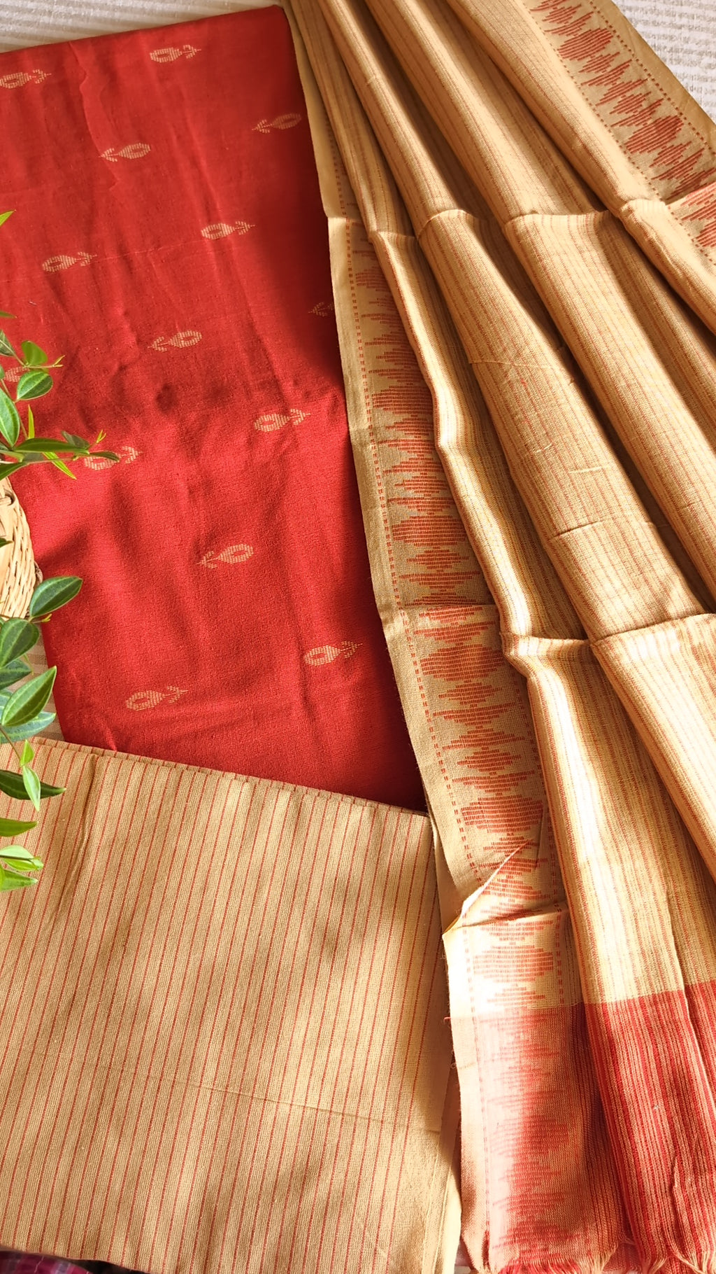 Woven handloom cotton set