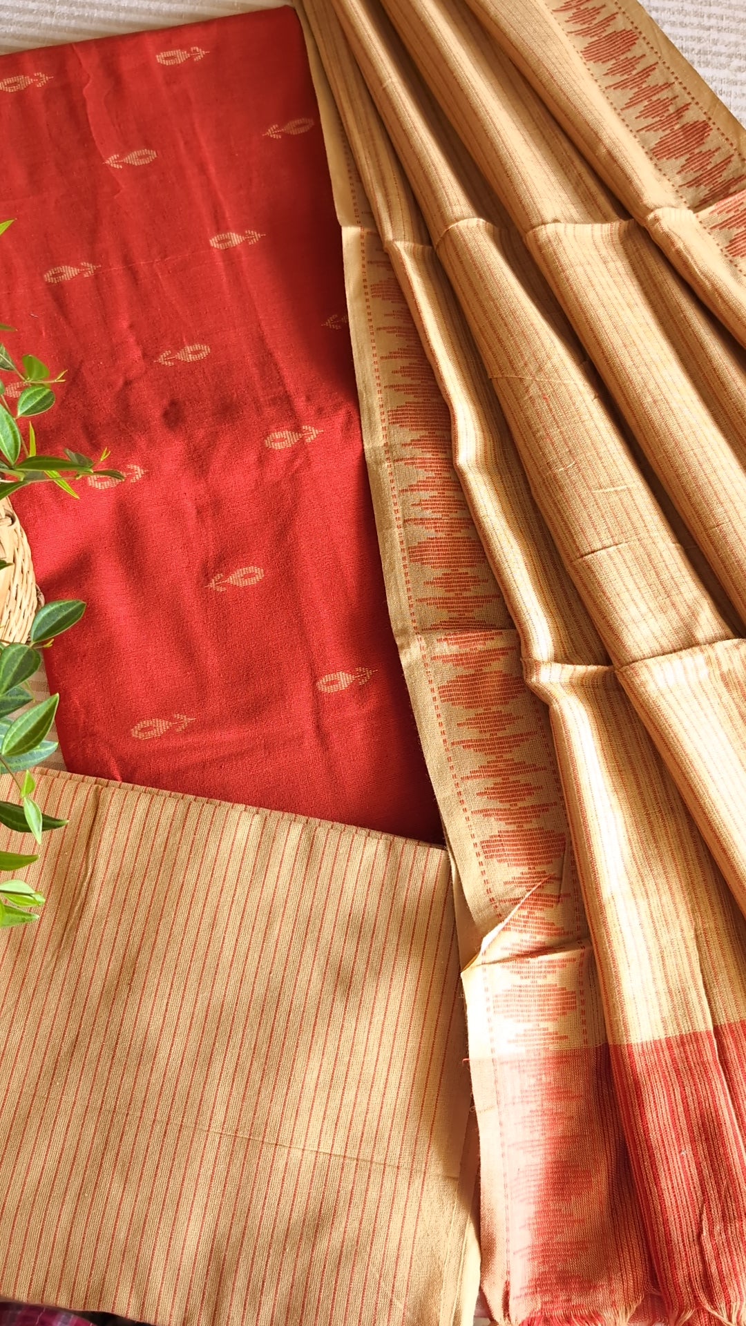 Woven handloom cotton set