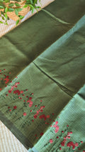 Munga kota thread work saree