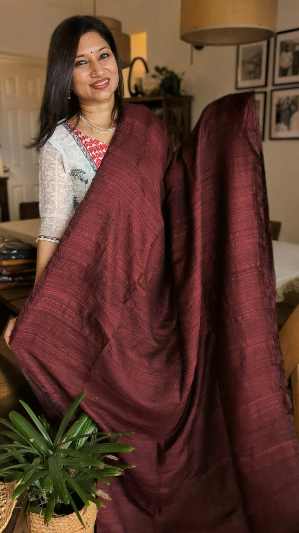 Matka silk saree