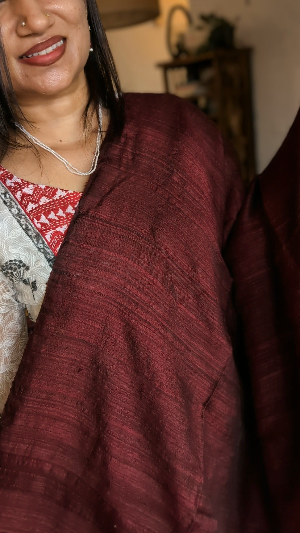 Matka silk saree