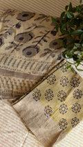 Kota Doria printed saree