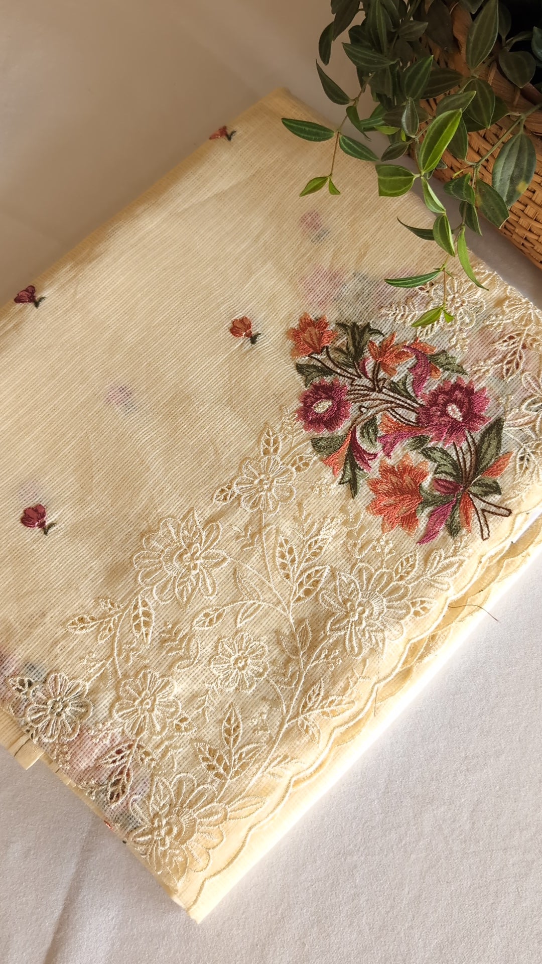 Kota thread work saree