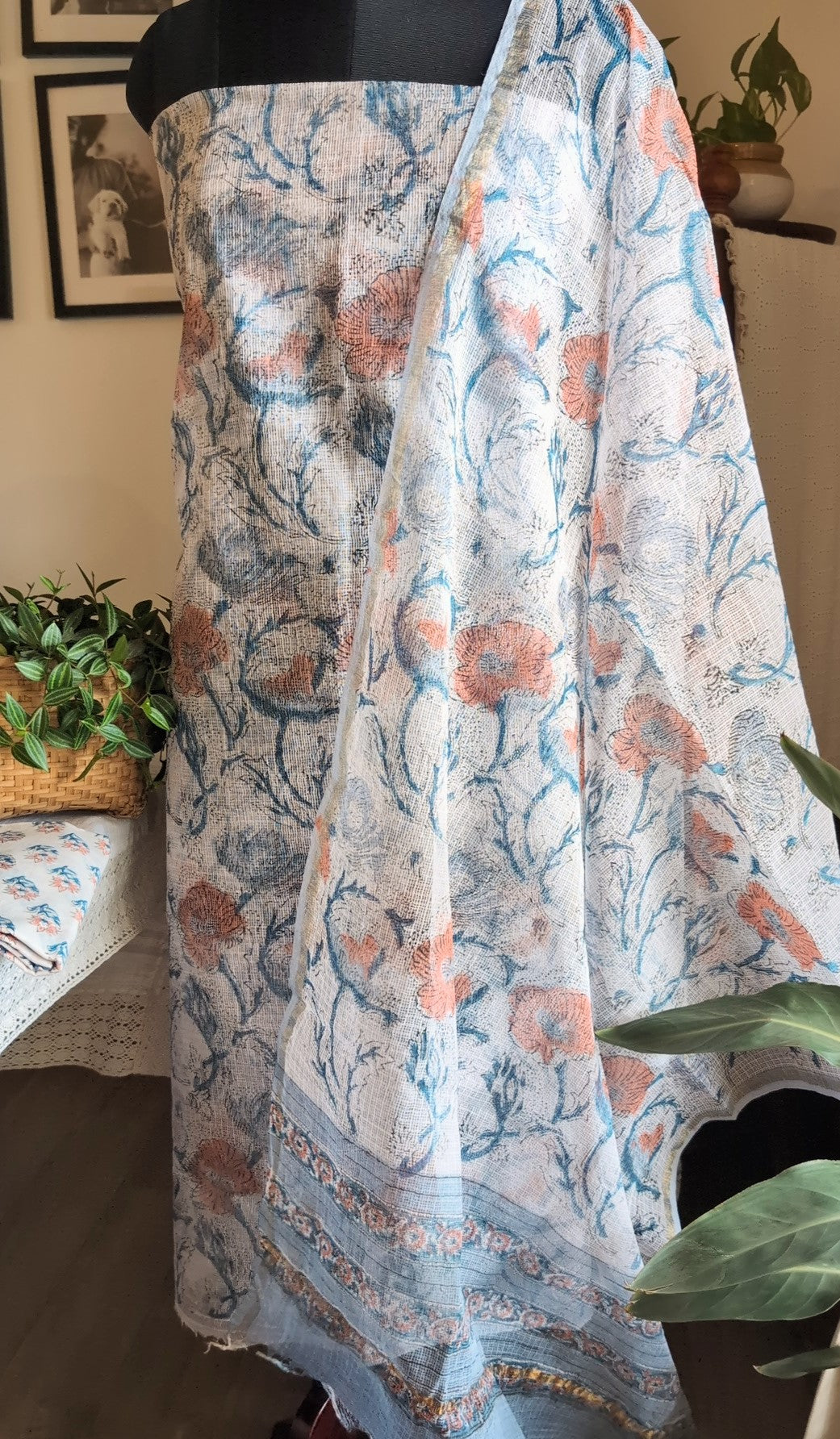 Printed Kota doria set