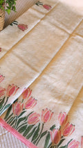 Elegant Tepchi work kota saree