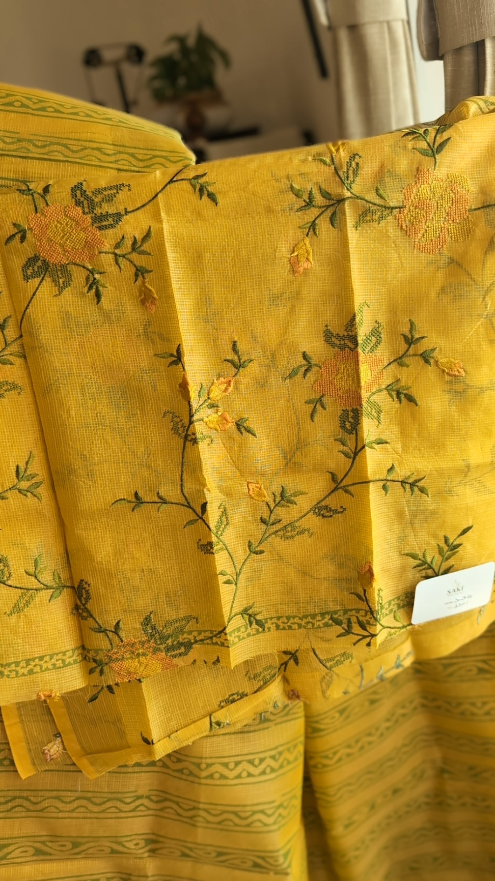 Munga kota printed saree