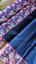 Munga kota floral saree