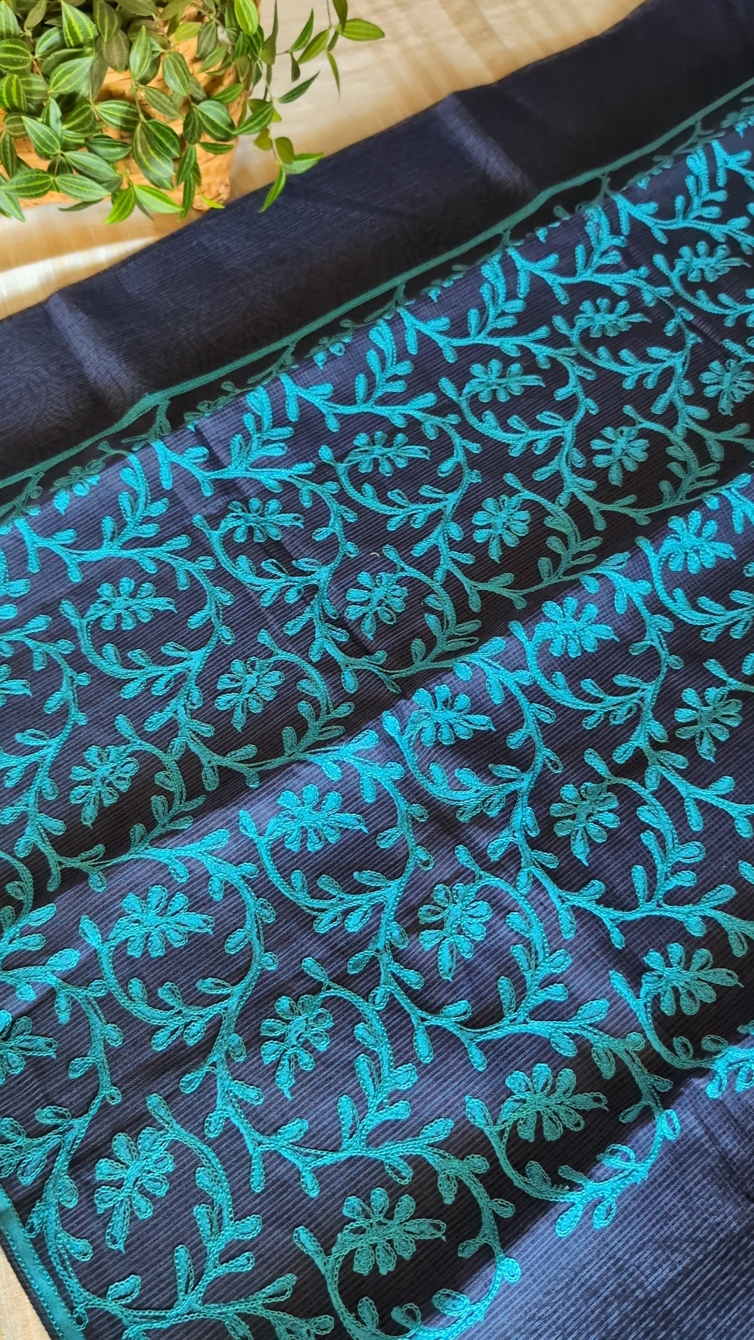 Silk thread munga kota saree