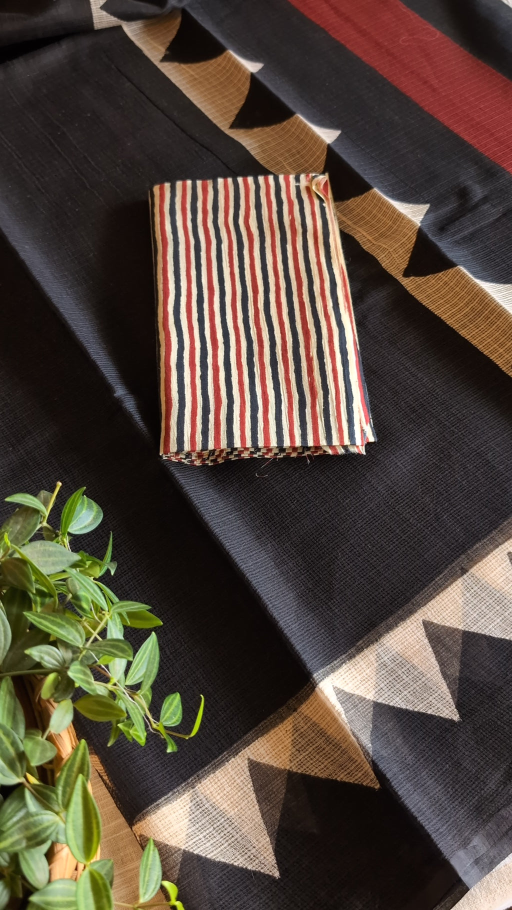 Printed Kota Doria saree