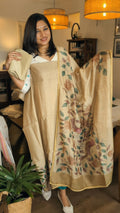 Chanderi blend casual wear set