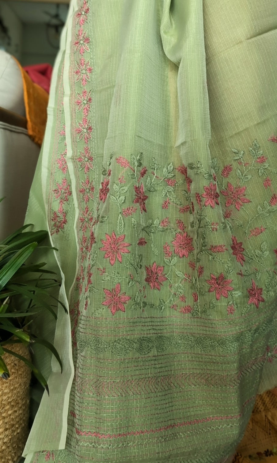 Handworked Kota saree