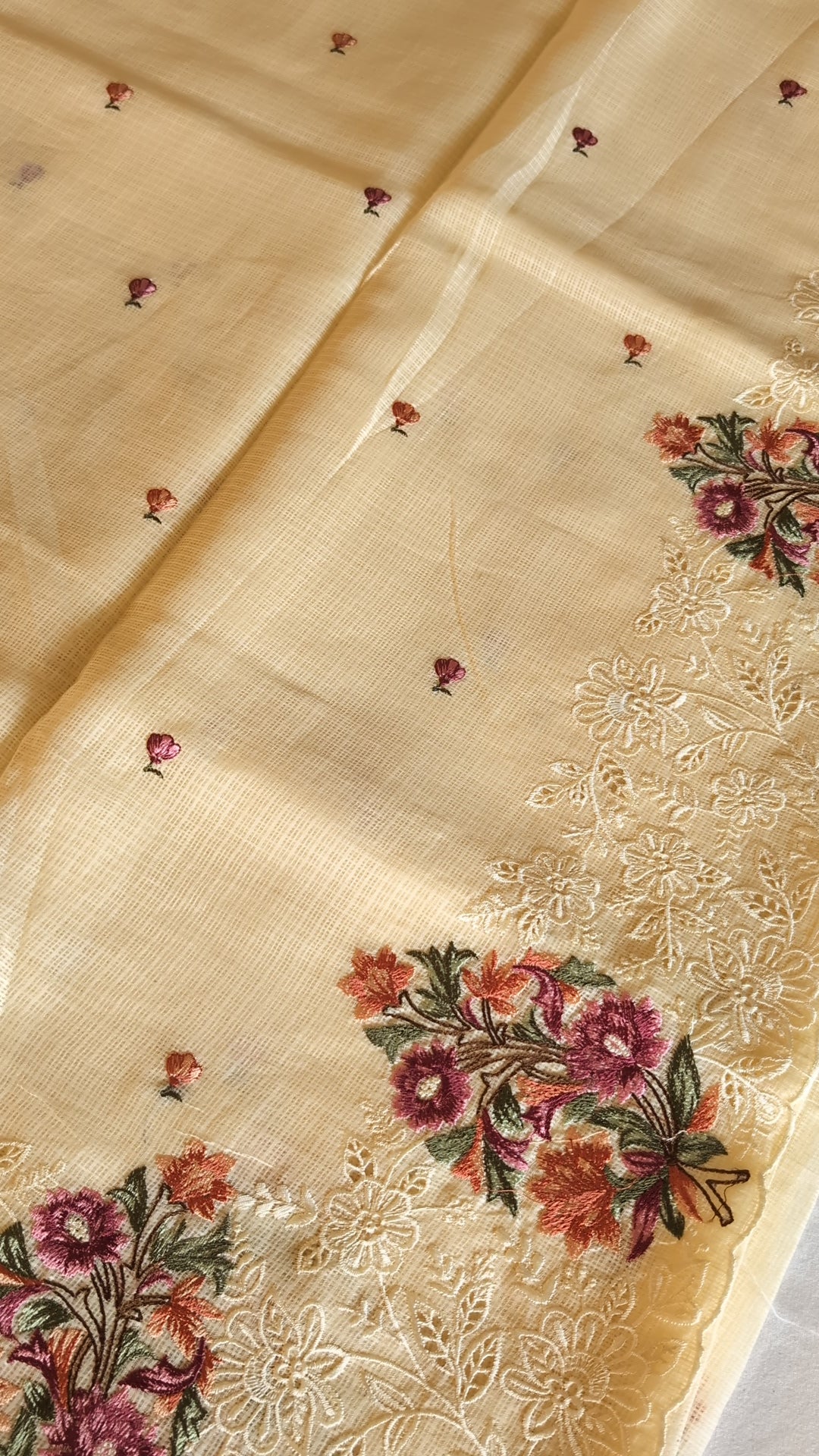 Kota thread work saree