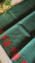 Cross stitch Munga kota saree