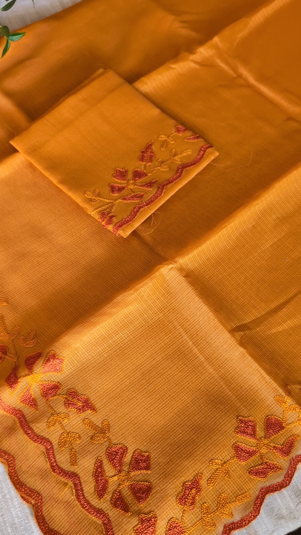 Munga kota silk thread work