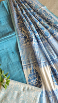 Cotton top with printed cotton dupatta