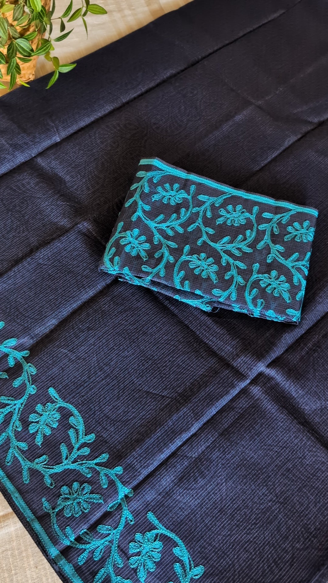 Silk thread munga kota saree